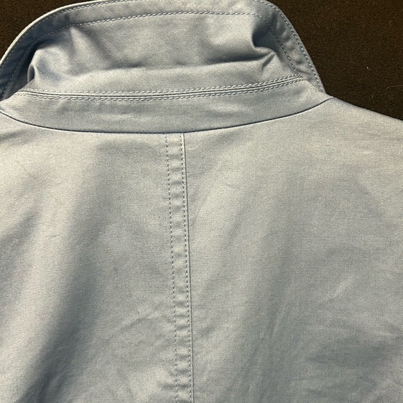 Coach Light Blue Short Trench - Picture 10 of 11